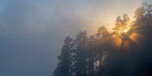 Sunset at Sing Gompa on the Gosainkunda trek in Nepal