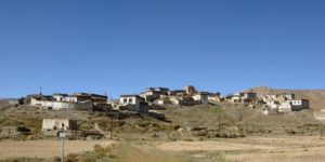 You'll see many small villages as you travel overland through Tibet
